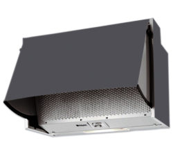 HOTPOINT  HTN41 Integrated Cooker Hood - Grey